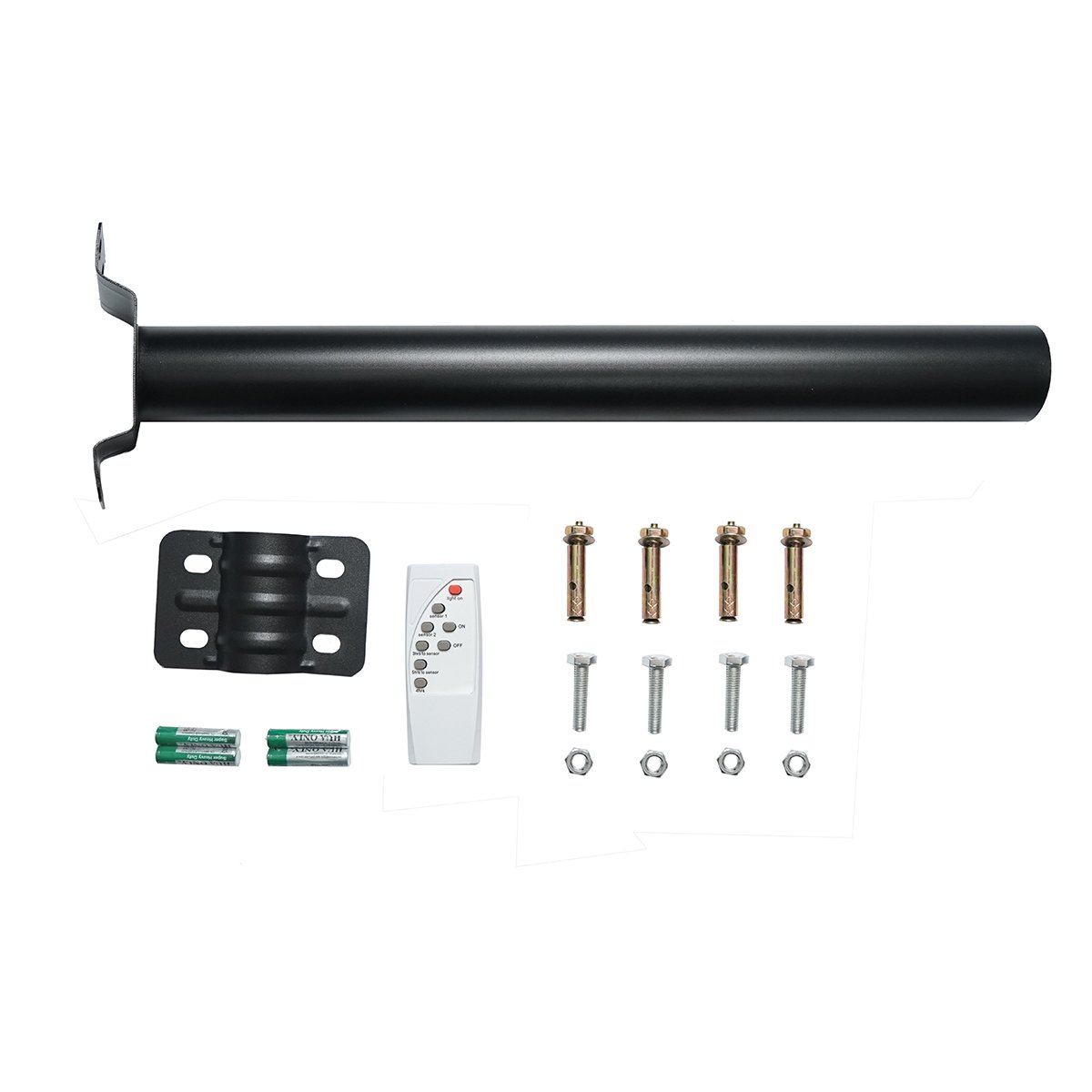 Lampa solara LED 400W iluminat stradal 6500K cu panou solar, telecomanda, senzor miscare Breckner Germany